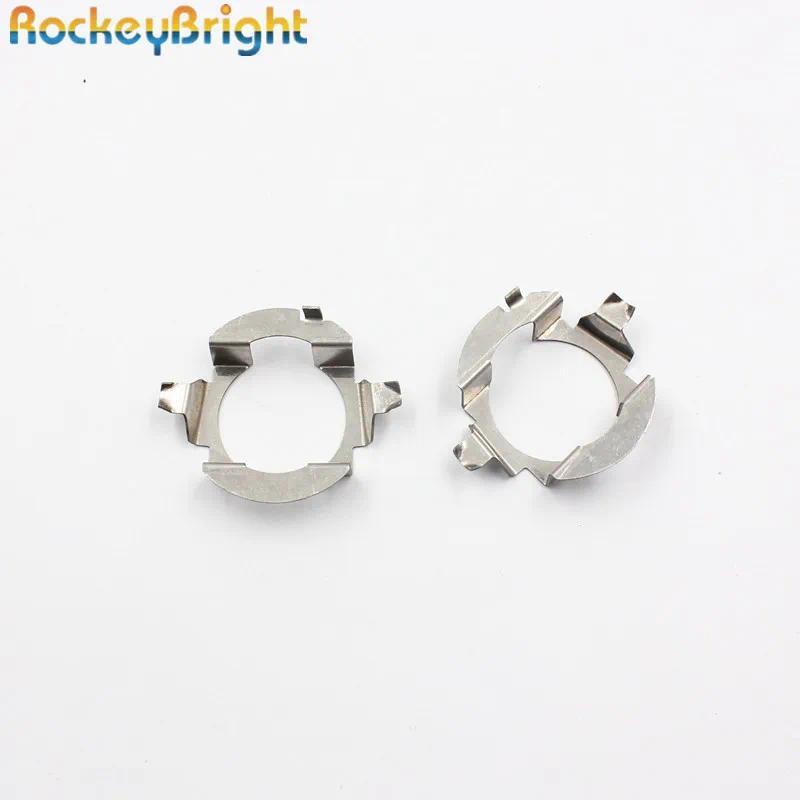 Rockeybright Car H7 LED Headlight Bulb Holder Adapter Lamp Base For Mercedes-Ben z E class/ML350 LED