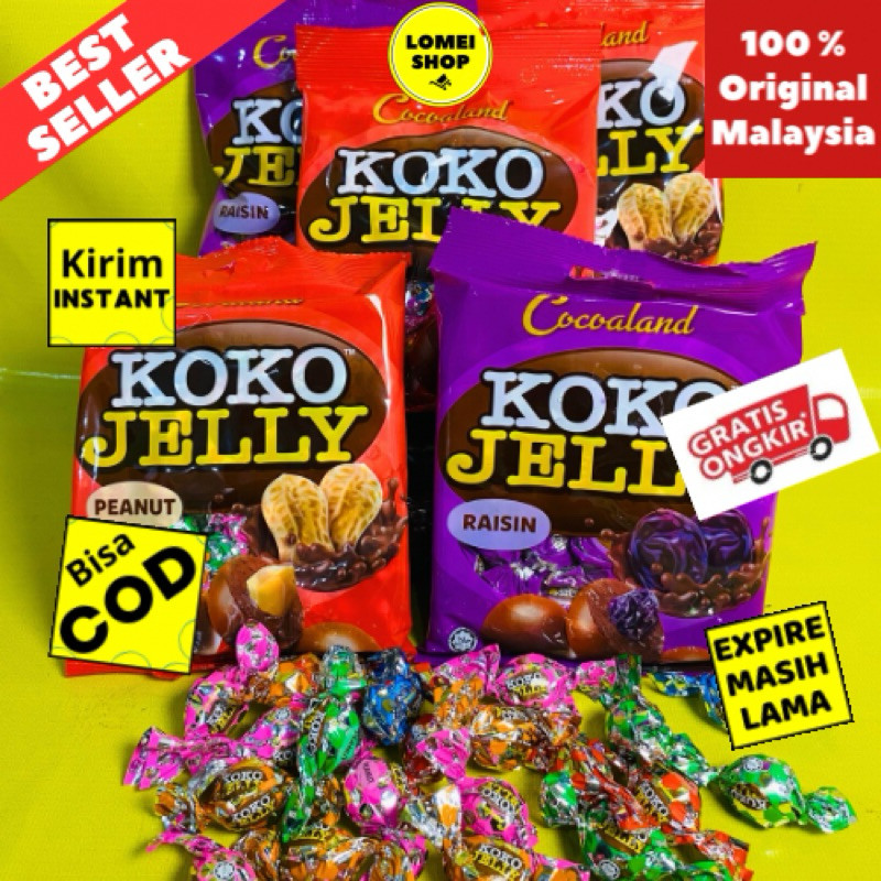 KOKO JELLY MALAYSIA / COKLAT KOKO / COKLAT MALAYSIA