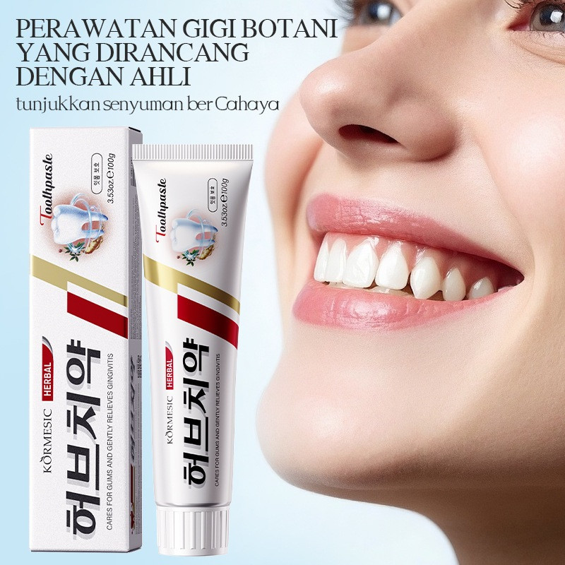 Slimora Kormesic Herbal Whitening Toothpaste 100g MC