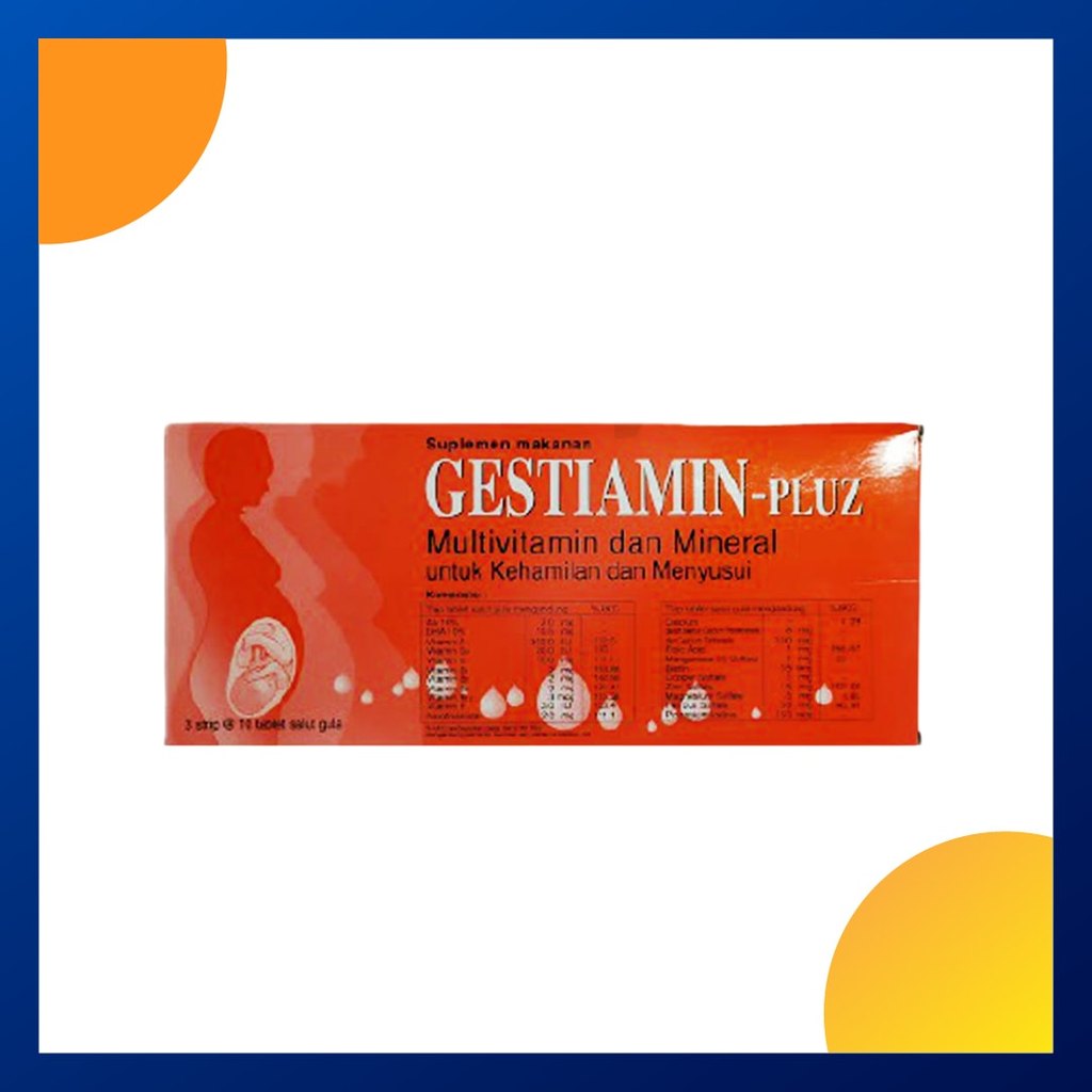 Gestiamin Pluz Box 30 Tablet