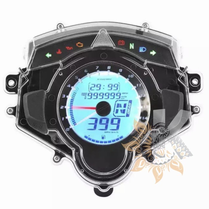 Speedometer Analog Digital Model UMA Racing for NJMX / Jupiter MX New 135