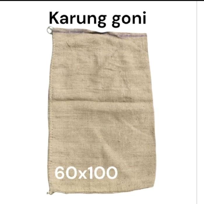 Karung Goni  Karung goni coklat karung goni 50kg               KHADIJAHORISTORE