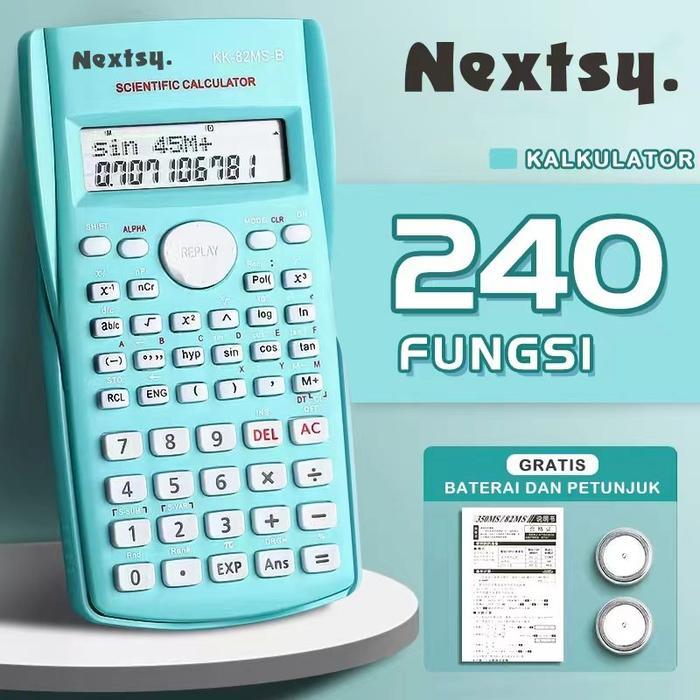 Kalkulator Color Function Scientific Kalkulator 24 Fungsi Kalkulasi 3 Warna 1700 scientific calculat