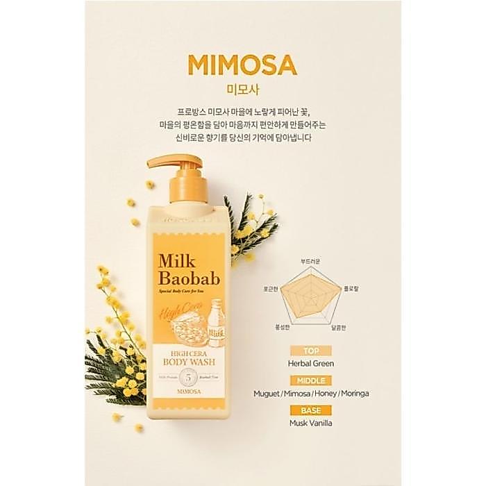 Milk Baobab High Cera Body Wash Korea