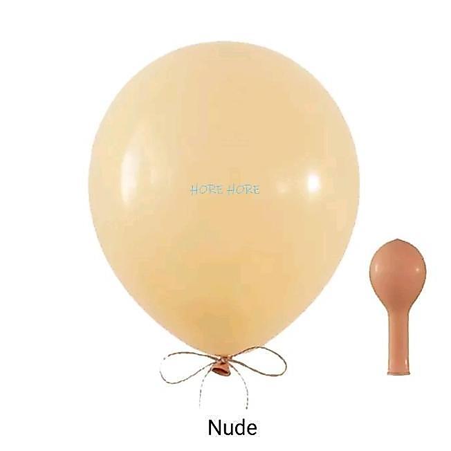 Balon Retro 12 Inch Isi 100 Pcs Balon Vintage Matte Dekorasi