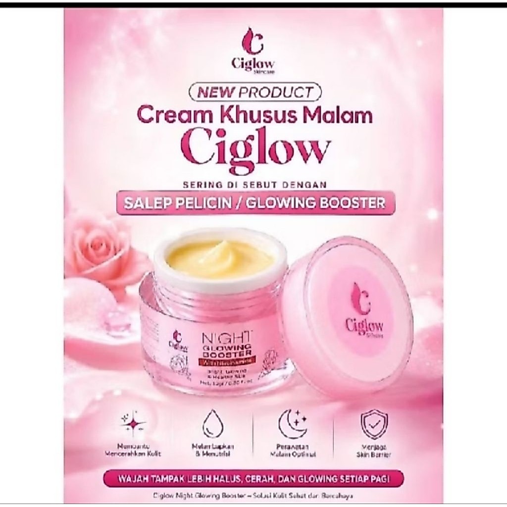 GLOWING BOOSTER CIGLOW SALEP PELICIN BPOM