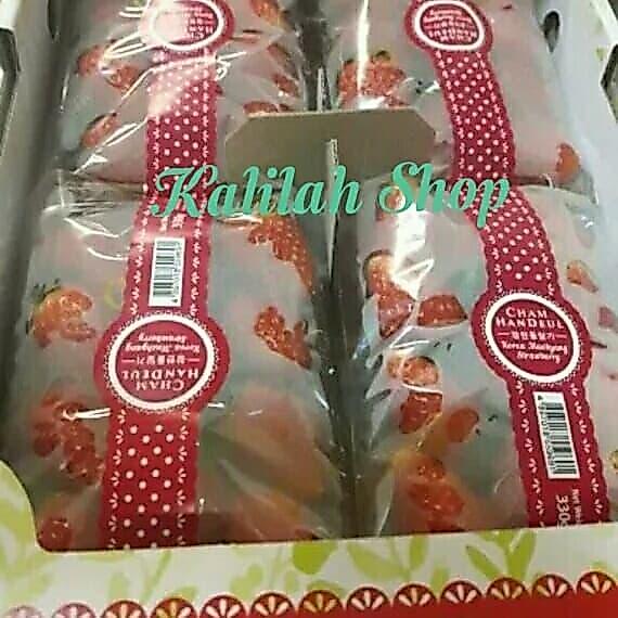 BUAH STRAWBERRY KOREA FRESH FRUIT ( Fresh bukan frozen )