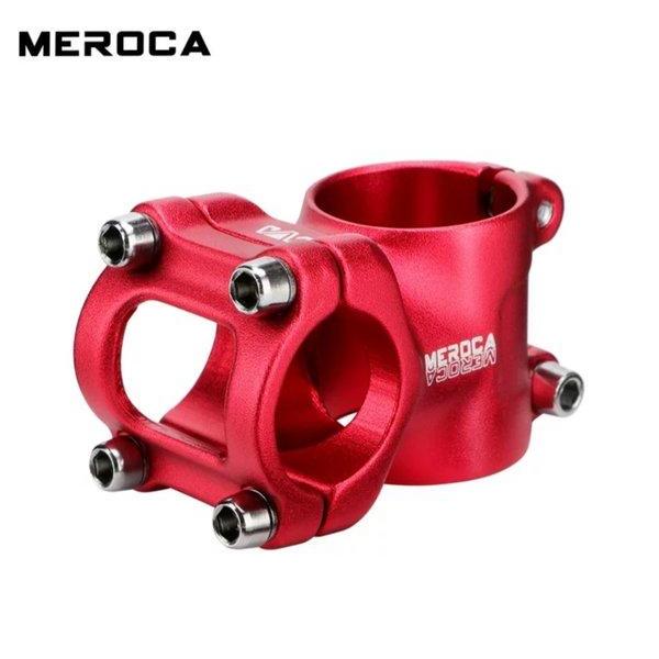 Meroca Stem 25.4mm Panjang 35mm Handlebar Stem Pushbike Balance Bike - Merah
