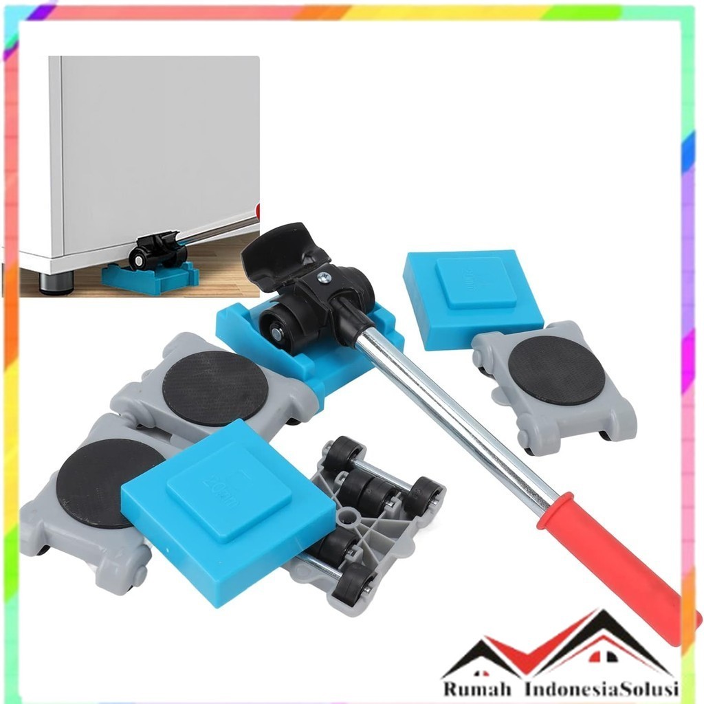 

- OIHOME Alas Roda Kulkas Mesin Cuci Dudukan Portable Base Roller - OI8 -