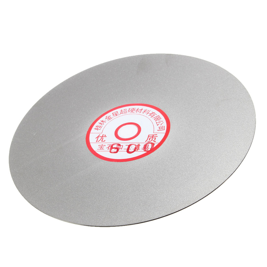 1Pc 6" Diamond Polishing Disc 46/60/80/100/400/600/800/1000/1200/1500/1800/2000/2500/3000 Grit Flat 
