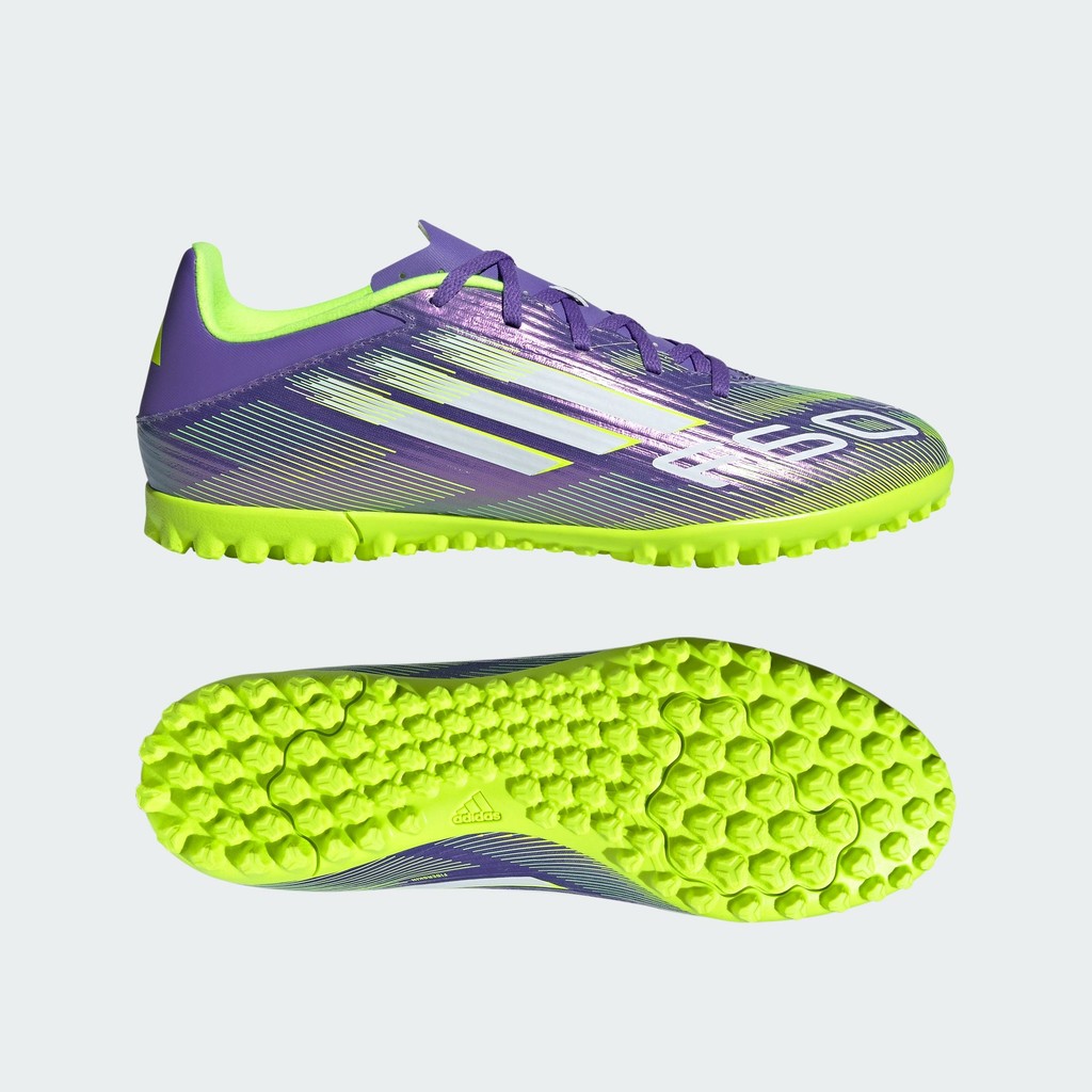 adidas Football F50 Club Turf Boots Unisex Purple JI0026