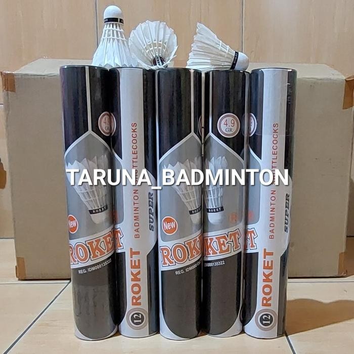 Shuttlecock Roket Hitam Original