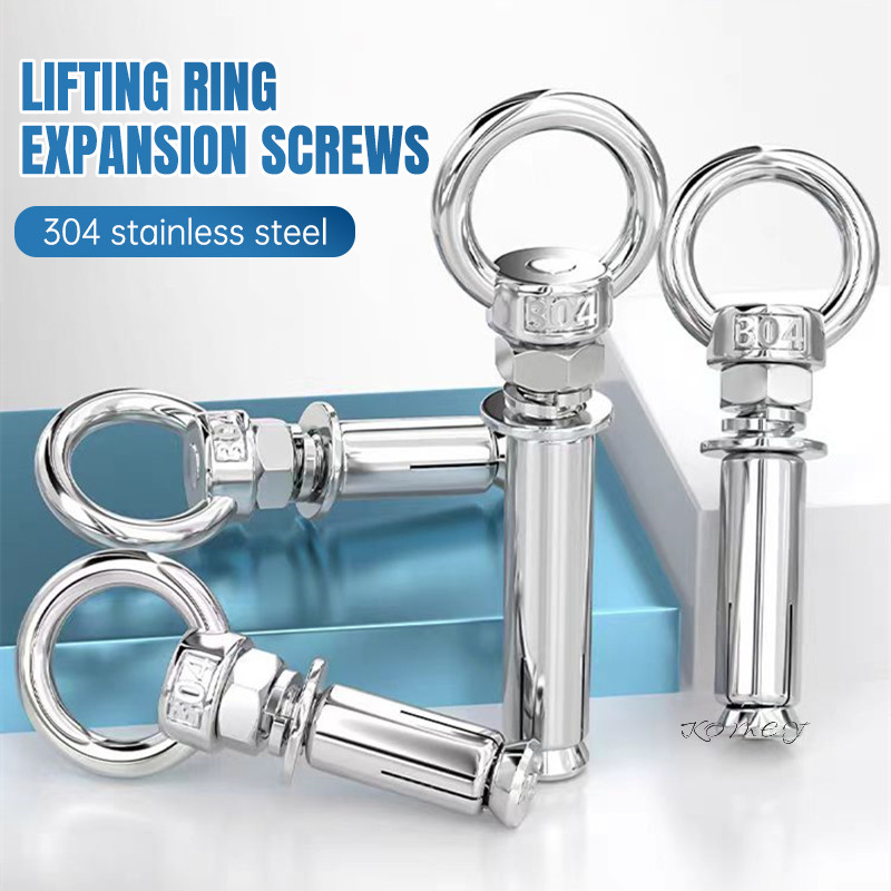 Sekrup Ekspansi Stainless Steel, Baut Cincin Pengangkat Panjang, Sekrup Ekspansi Universal /komey