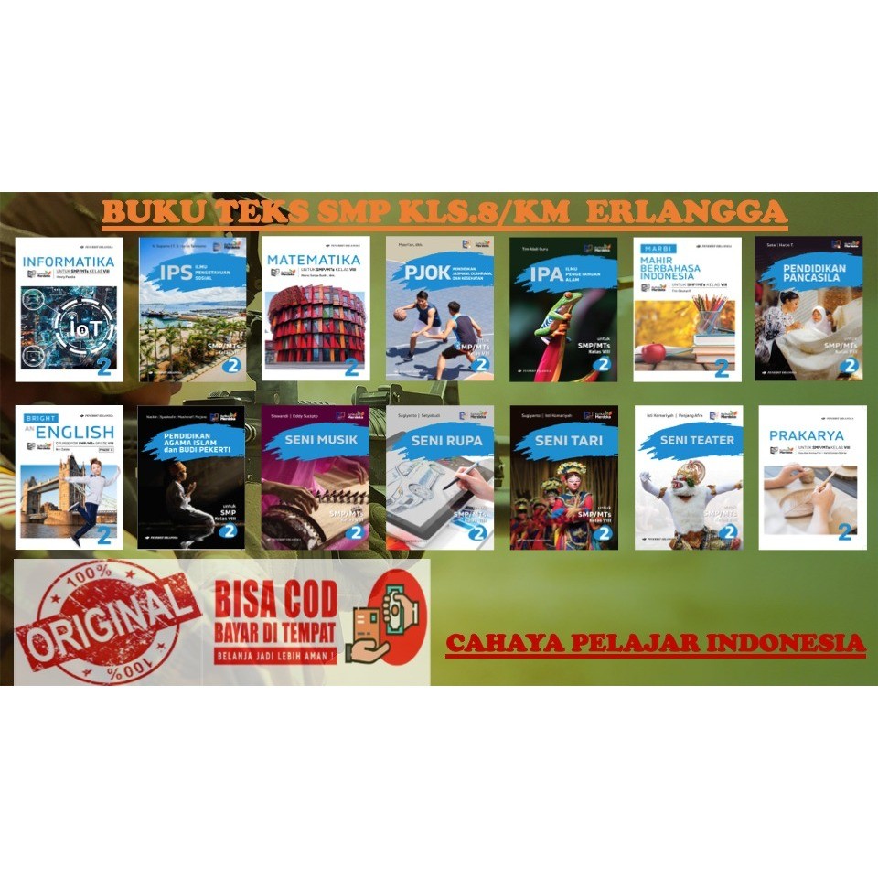 BUKU PAKET SMP KELAS.8/KM | Erlangga