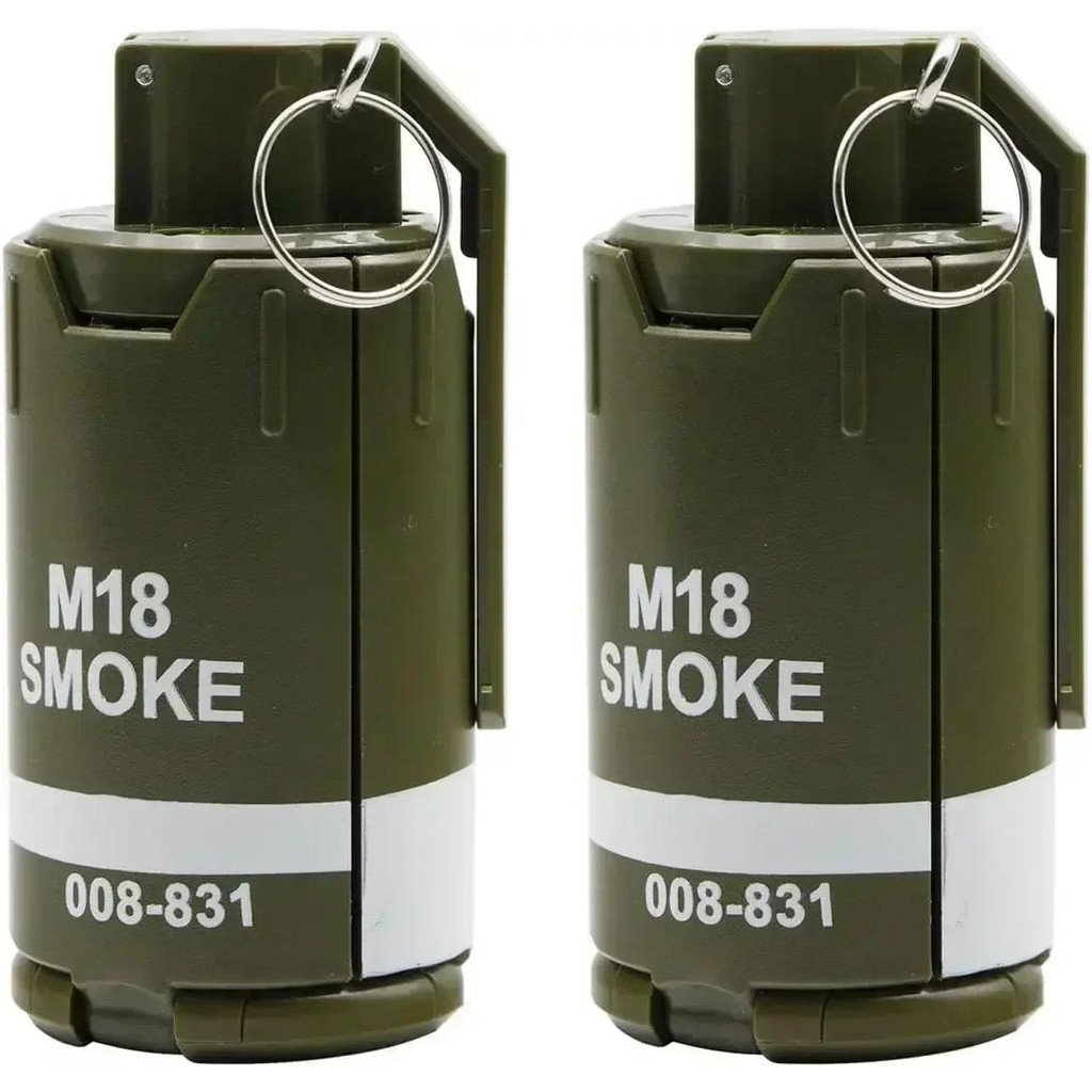 Tactical Grenade Model M18 Burst Mine Water Bomb Grenade Bouncing Smoke Grenade Airsoft Grenade Mode