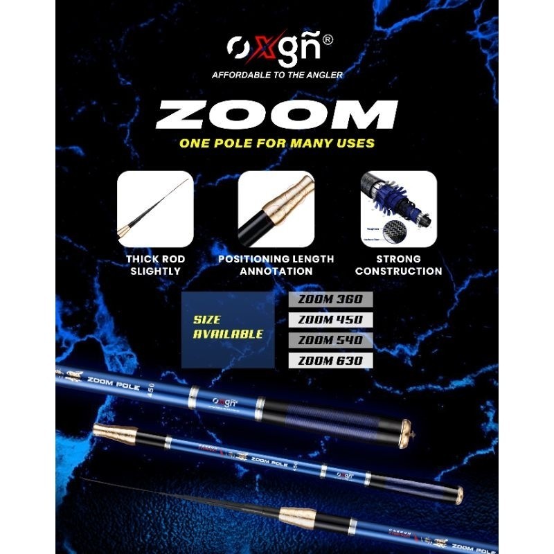 Pole / Tegek OXGN ZOOM Pole Carbon X Contruct