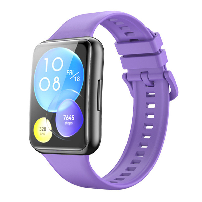 Silicone Band For Huawei Watch Fit 2 Strap Smartwatch Accessories Replacement Wristband Correa Brace