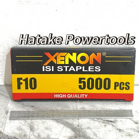 

XENON F10 Refill Isi Staples Paku Tembak isi 5000 Pcs untuk Mesin Tembak Stapler - Hatake Powertools