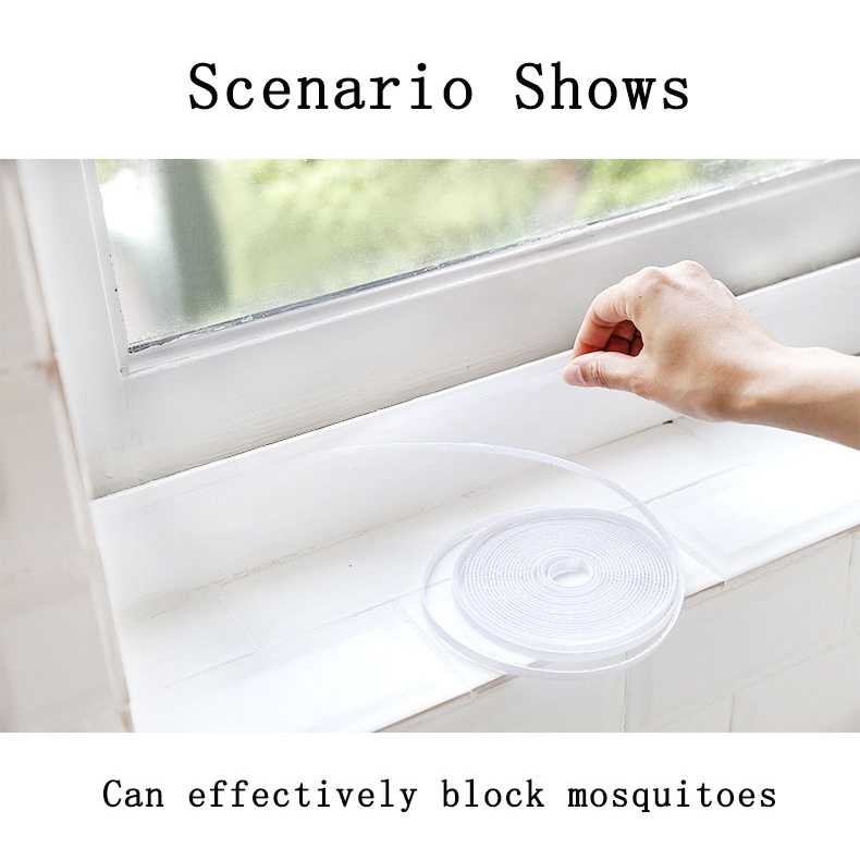 Lukchup_20 Kaozelo Gorden Jaring Jendela Anti Nyamuk Window Net Mesh 1.3X1.5M - Rg9