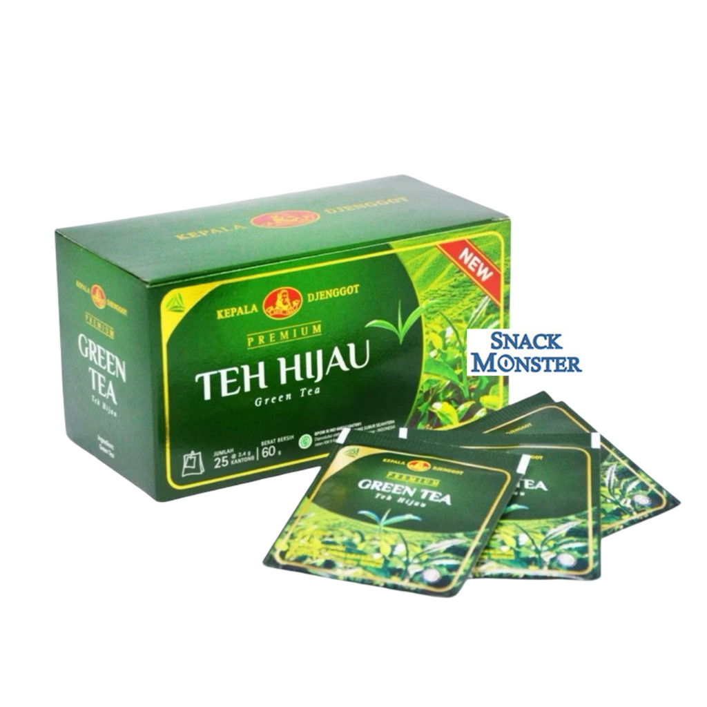 

Kepala Djenggot Teh Hijau Premium - Netto 25 pcs