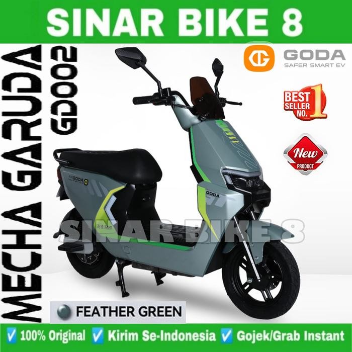 Sepeda Listrik GODA GD 002 MECHA GARUDA 48V/12AH Selis Garansi Resmi
