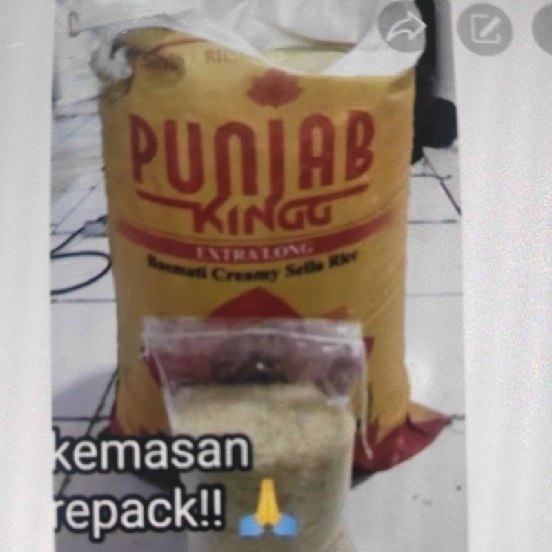 

Beras Basmati Punjab Kingg ecer 5kg