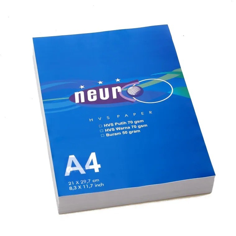 

Kertas NEURO Fotokopi A4 70 Gram HVS