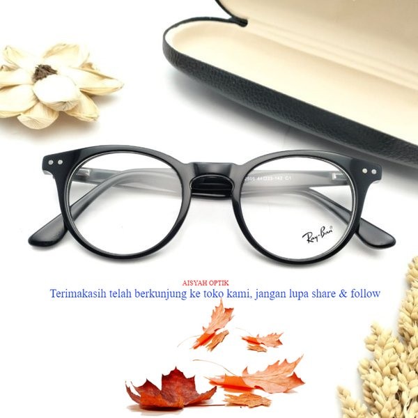 frame kacamata minus anti radiasi casual pria wanita rayban rb2506