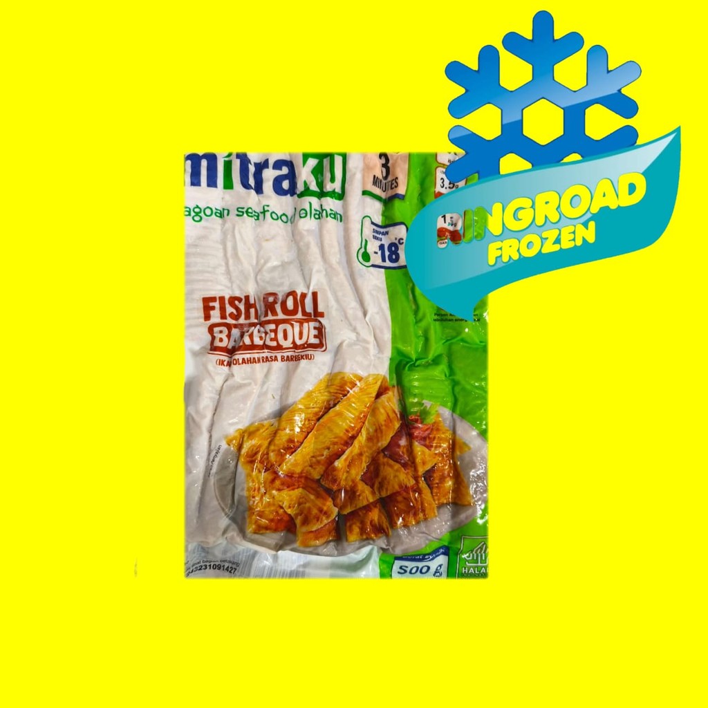 

MITRAKU FISH ROLL BARBEQUE 500 GR