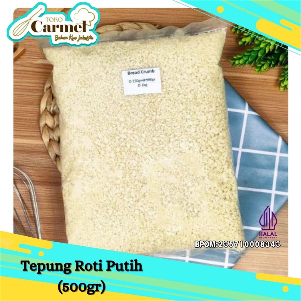 

Tepung Roti Kasar Putih 500gr Bread Crumb White