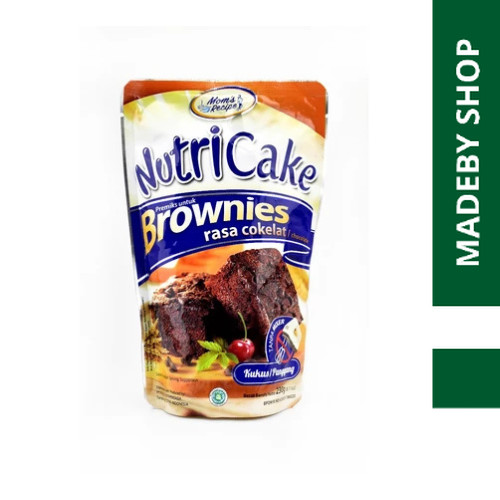 

NUTRICAKE BROWNIES COKELAT 230 GR