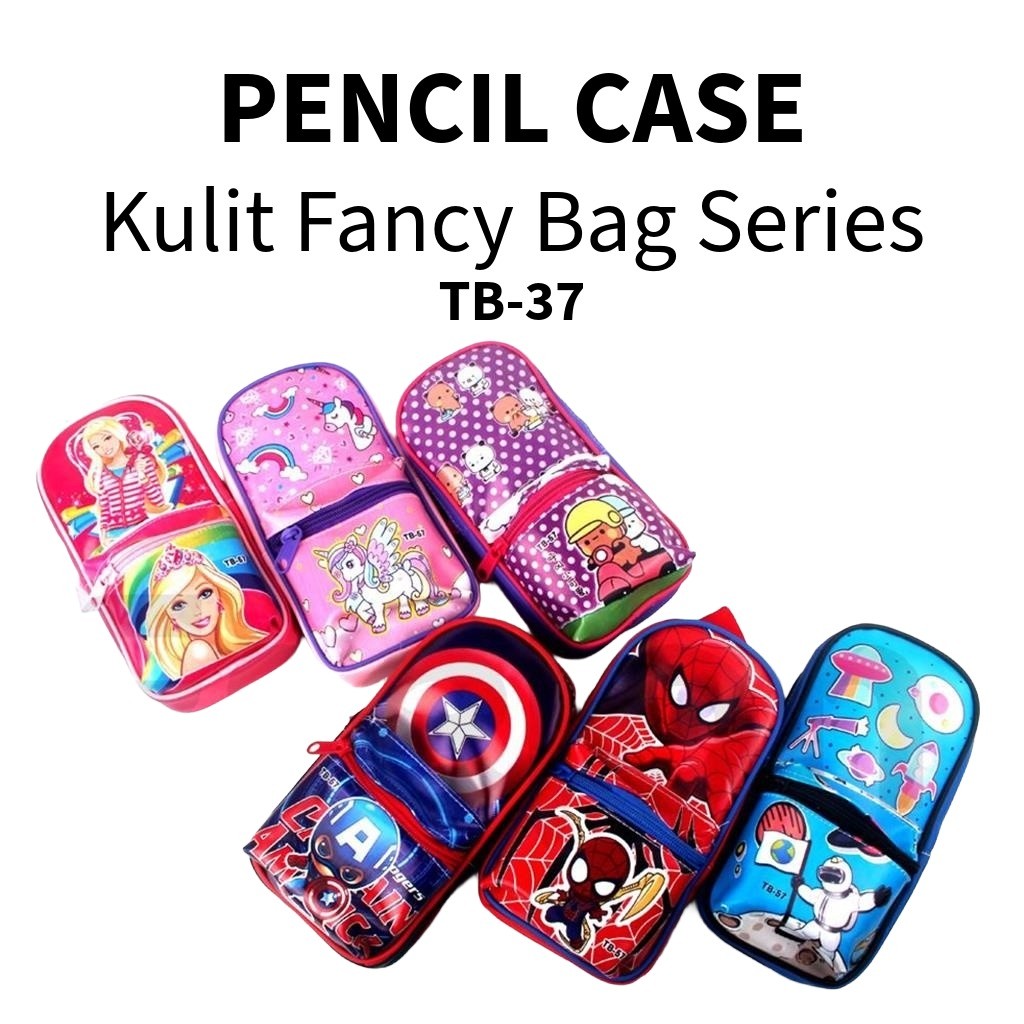 

❤️️Kotak Pensil Kulit Karakter /Kotak Pensil Potrait 2 Resleting TB 57❤️️