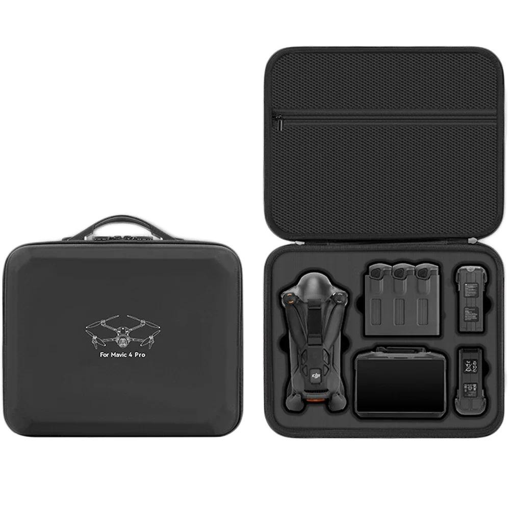for DJI Mavic 4 Pro Case,Portable Storage Bag for DJI Mavic 4 Pro Fly More Combo,Support RC 2 RC Pro