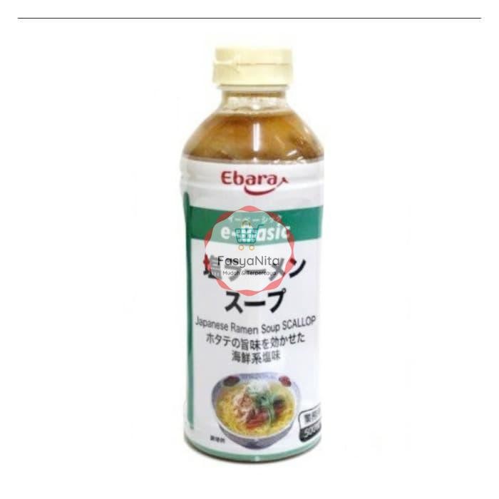 

Ebara E-Basic Shio Ramen Soup Scallop 500 ML- Anita Online Fresh Mart - PPY