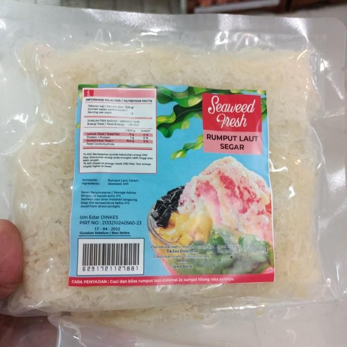 

SEAWEED FRESH 400GR RUMPUT LAUT SEGAR