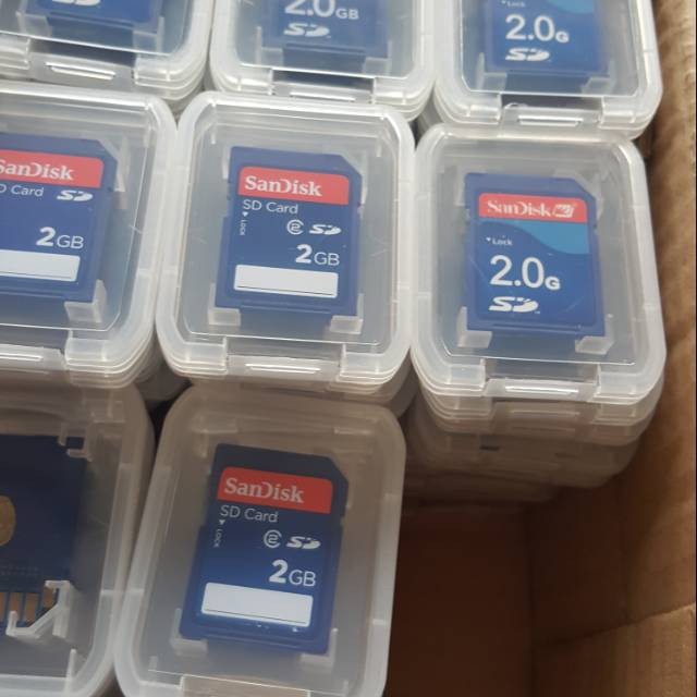 Kartu Memory 2Gb SD Card Sandisk