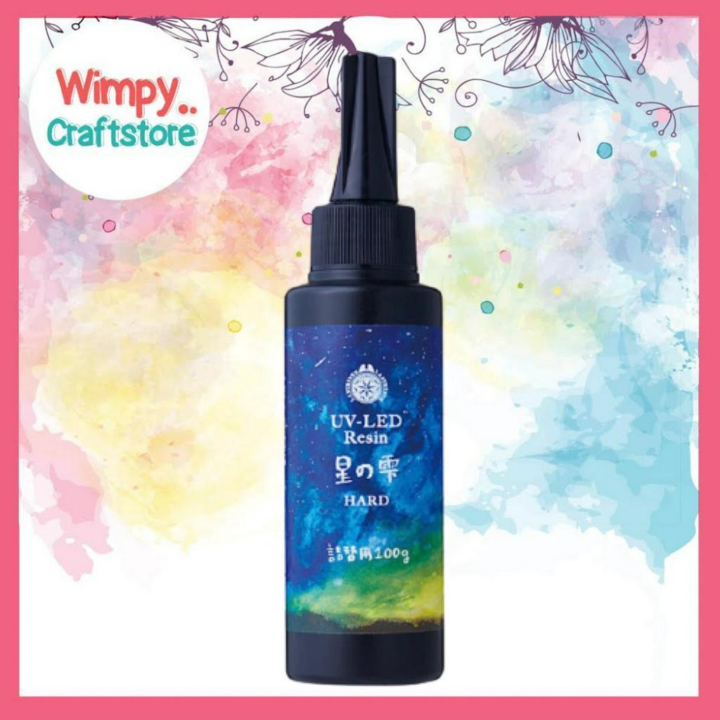 UV RESIN Padico STAR Drop 100gr LED UV LED Resin Bening Clear ADVANCED UV ResinMurah