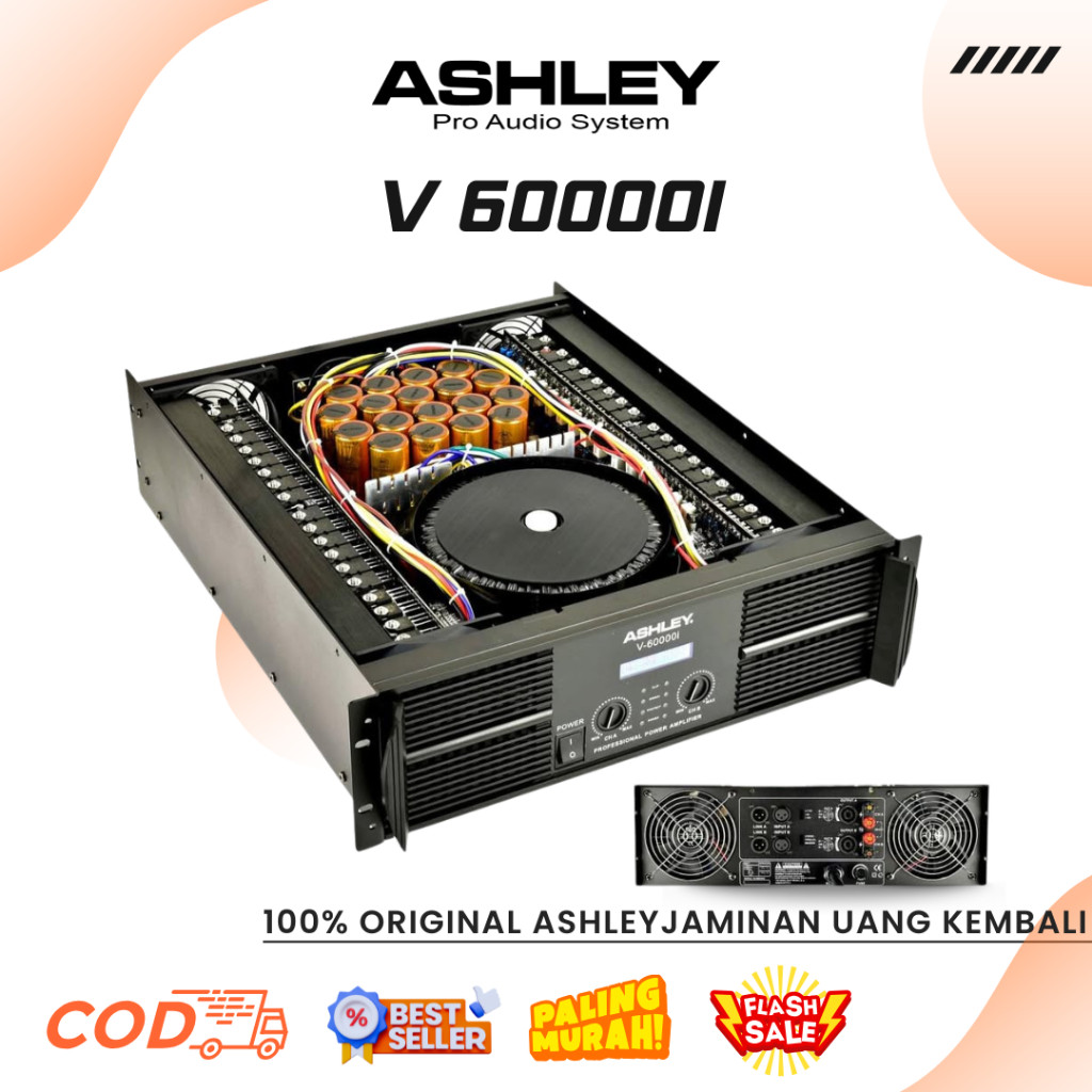 Power Ashley V 60000i Professional Power Amplifier Class H