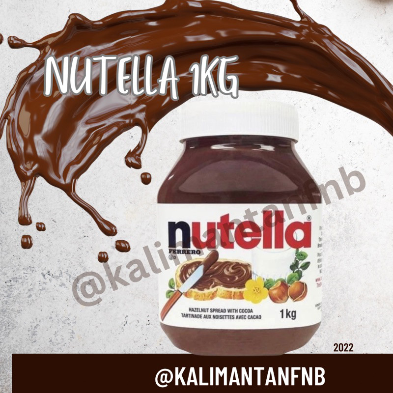 

Selai Nutella 1kg 1000gram - EXP 03.2026