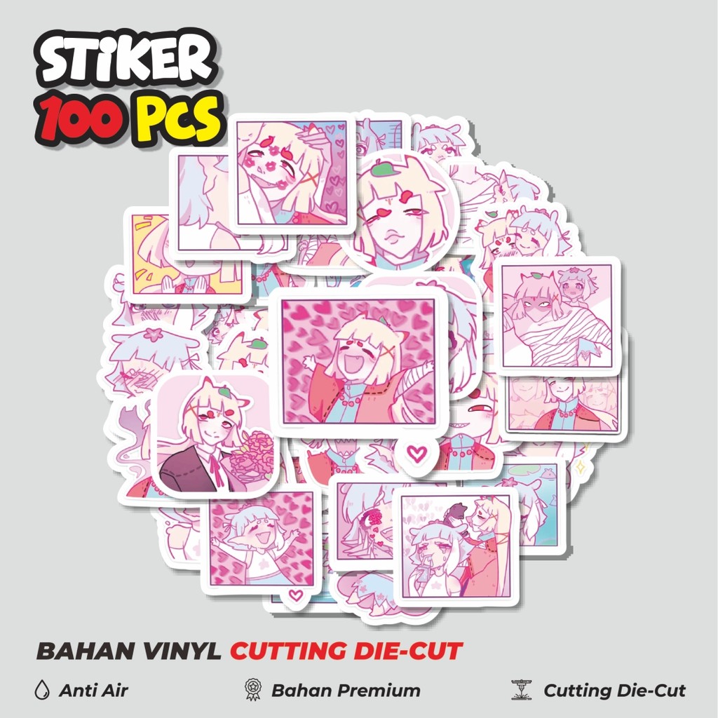 

Terbaru! 50 pcs Stiker Funny Character Lesnaya Dekorasi Lucu Kreatif untuk Notebook, Skateboard, HP