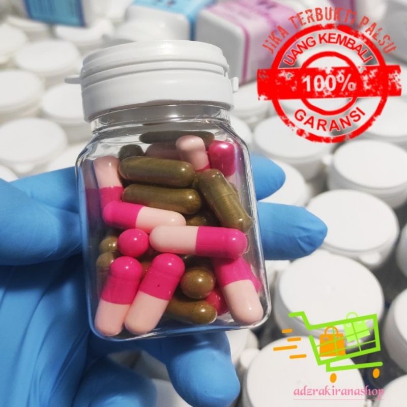 pelangsing pinky strong dan hijau booster original pinky mix detox