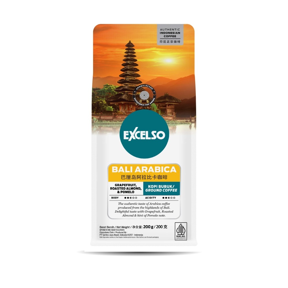 

JAMIN MURAH !!!Excelso Kopi Bali Arabica Bubuk 200gr(BISA LANGSUNG ORDER)