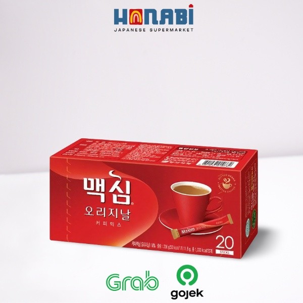 

Dongsuh Maxim Original Coffee Mix 236g - Kopi Mix 20pcs Made In Korea