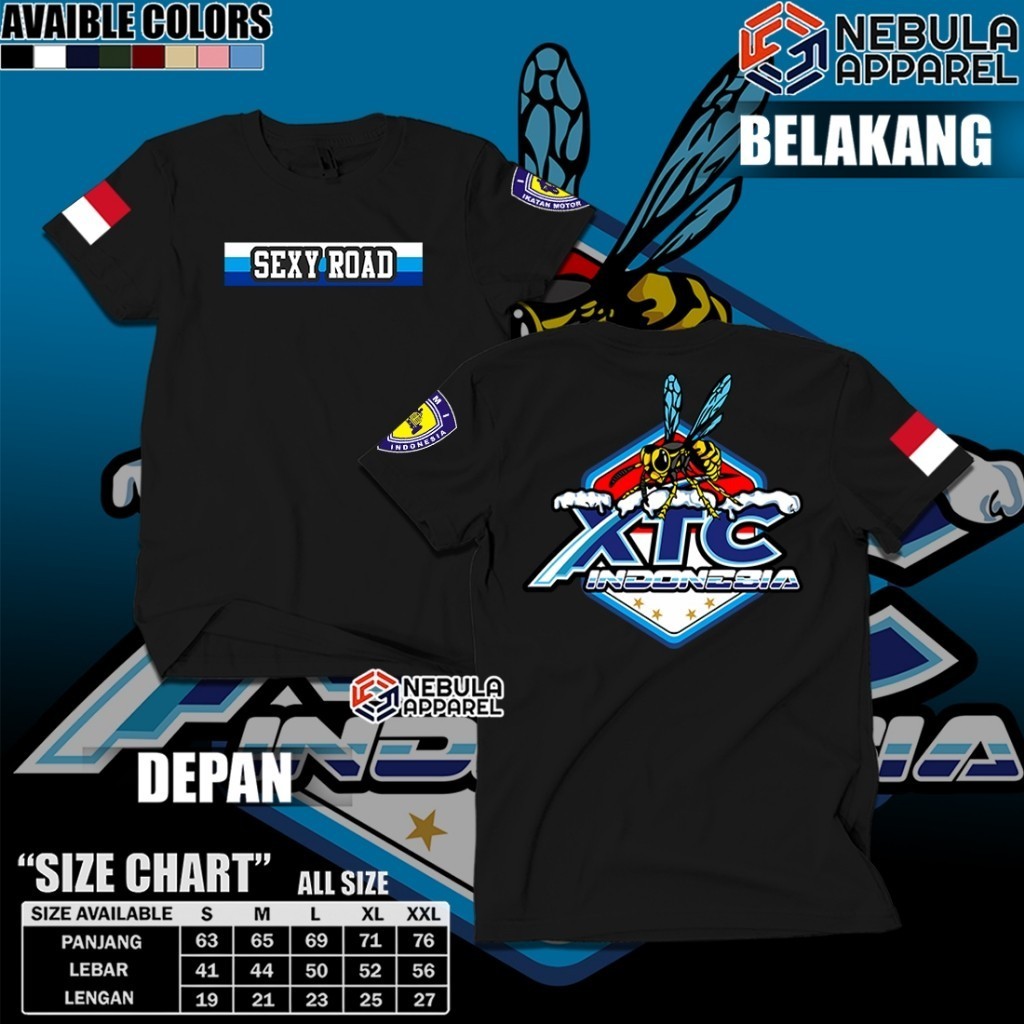 RAN - KAOS XTC INDONESIA ORIGINAL BANDUNG