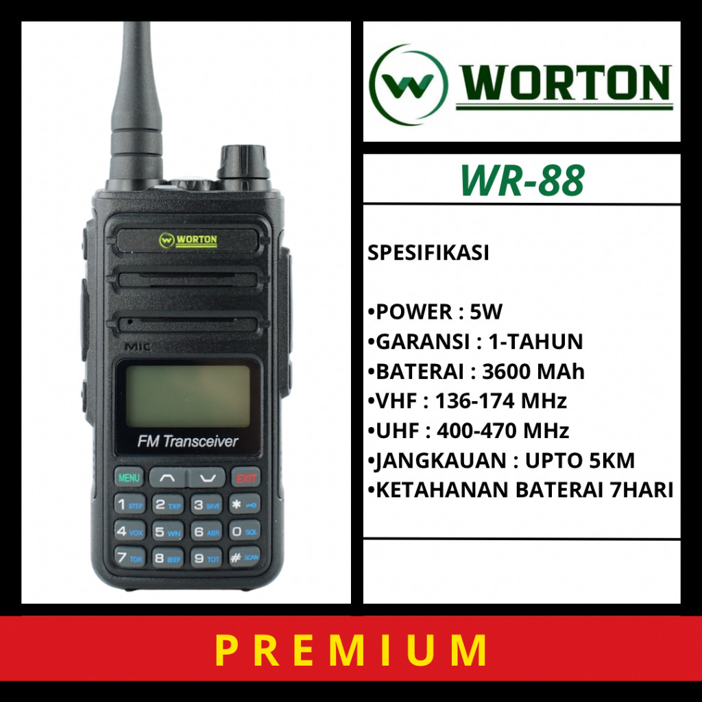 DISKON HT Dalcom Japan DL-8000 Dual Band Radio Komunikasi ORI