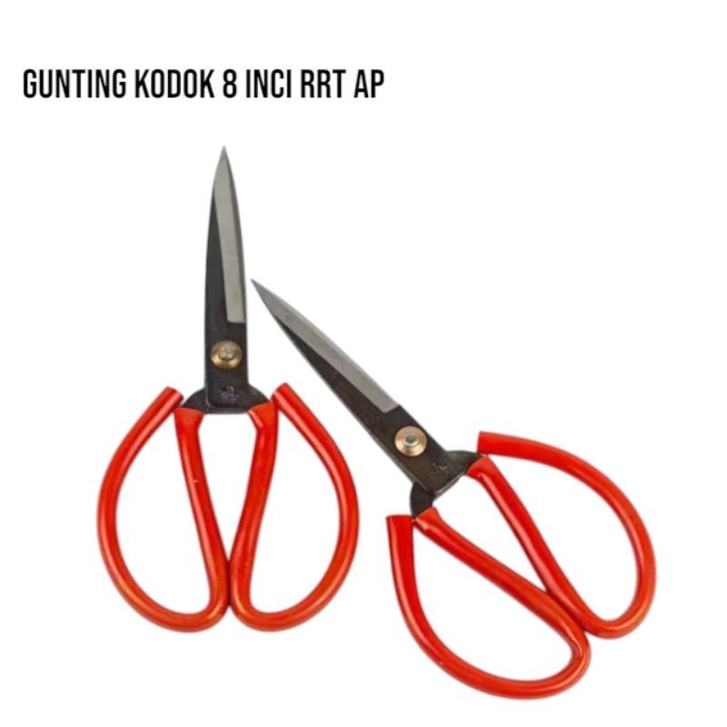 

Gunting Kodok 8 inci rrt Ap / Gunting super tajam Serbaguna