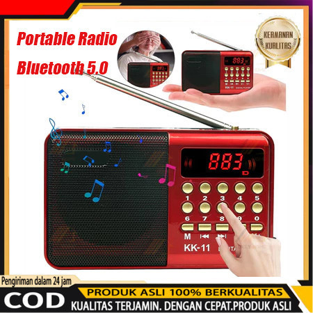 COD Radio Bluetooth Radio Murotal Digital RADIO MUROTAL MINI JOC TERMURAH RadioFM/SD/USB/MP3 Player/