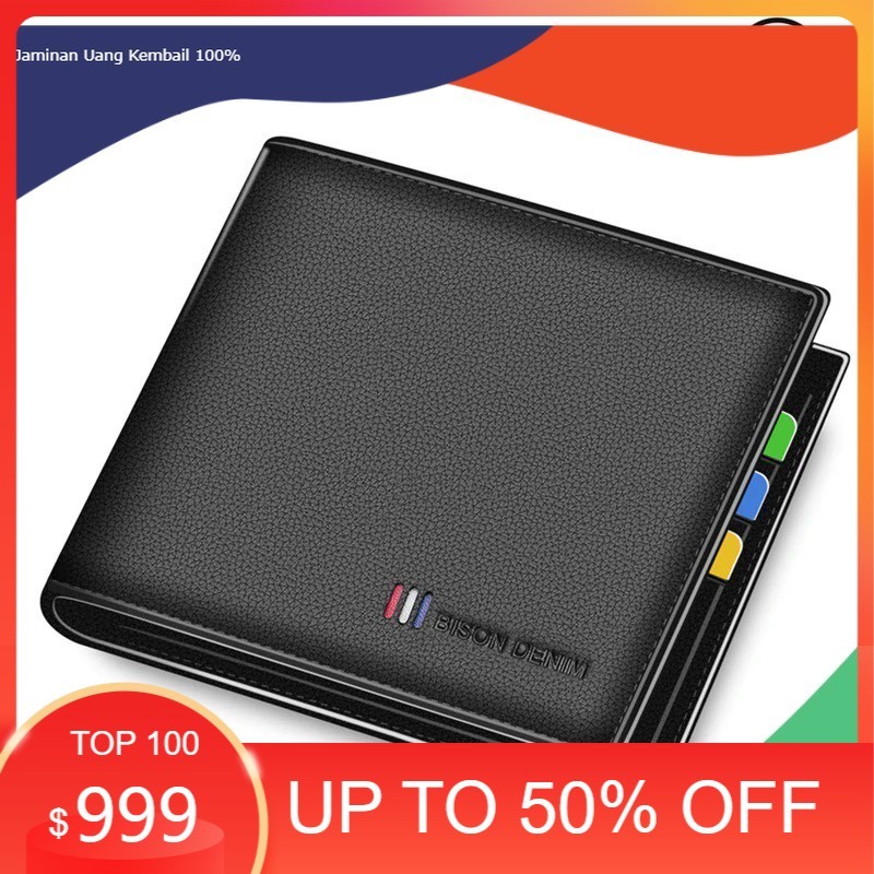 Bison Denim Dompet Kulit Pria N4475