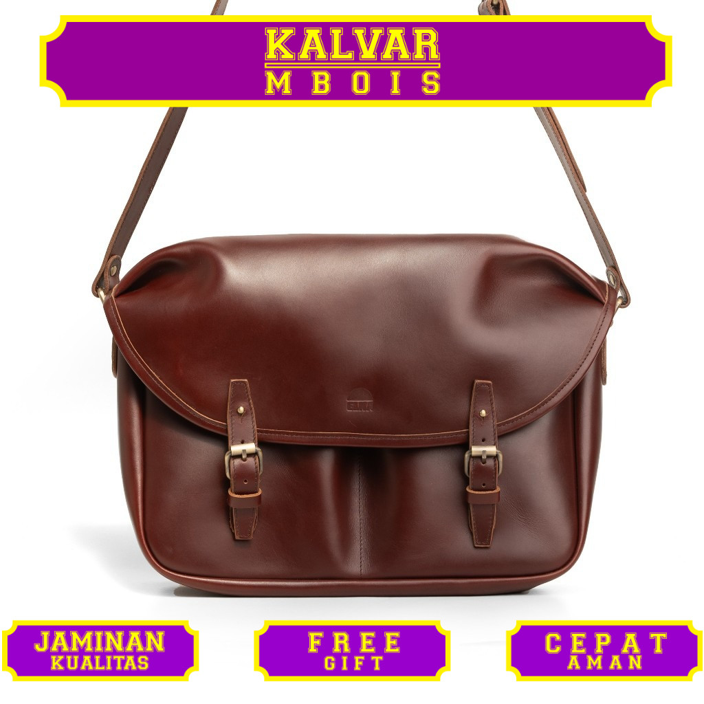 LTHRKRFT - Bag - Tas Selempang Pria Postman Bag 3.0 Kulit Asli