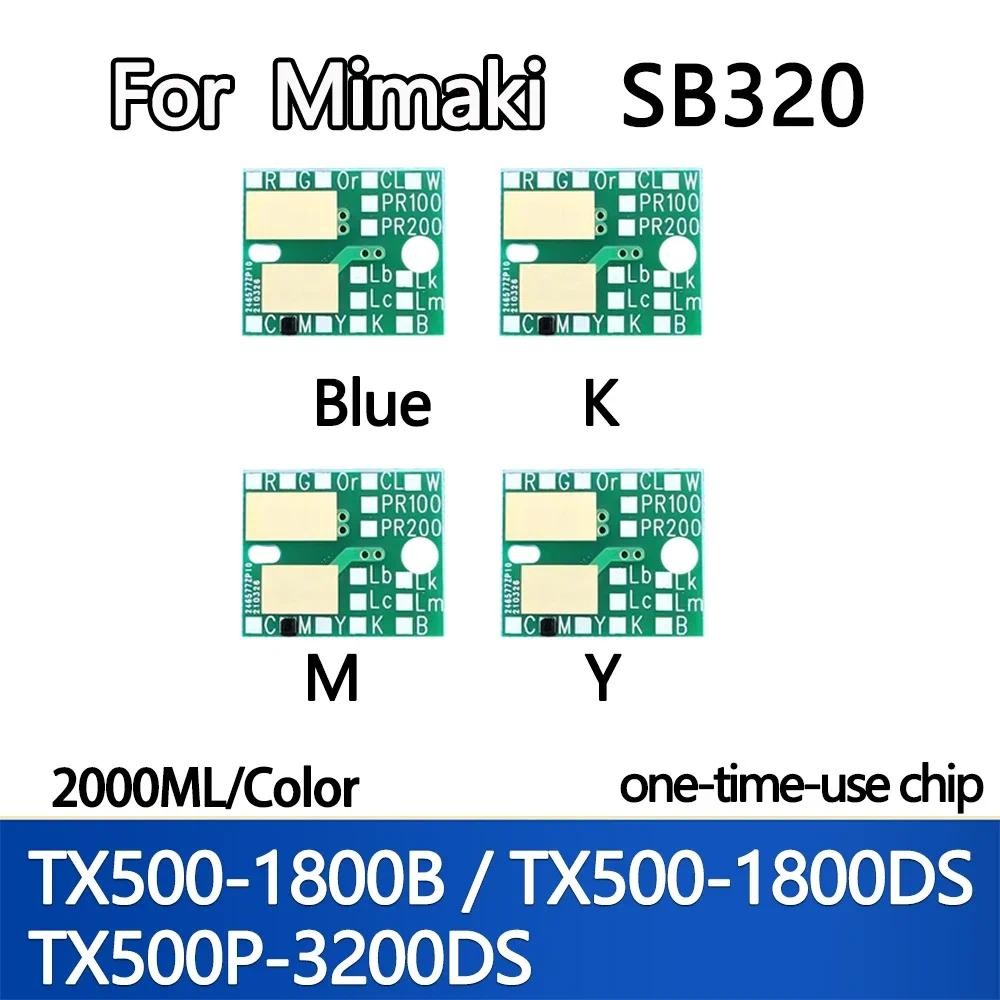 2000ml SB320 SB 320 Ink Chip for Mimaki TX500-1800B/TX500-1800DS TX500P-3200DS Ink Bottle 2000ML dis